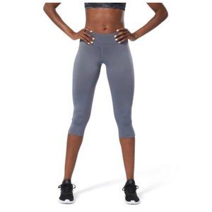 Excellent Condition grey Reebok workout leggings size L